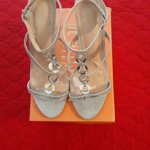 Silver Sparkle BLINGED SHOES